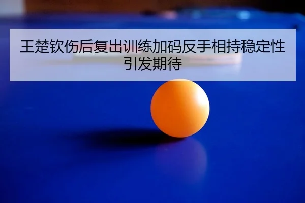 王楚钦伤后复出训练加码反手相持稳定性引发期待(HUOBOSPORTS)